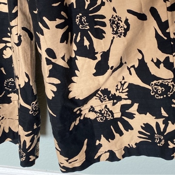 Anthropologie The Somerset Jumpsuit - black/tan/floral - Picture 7 of 8